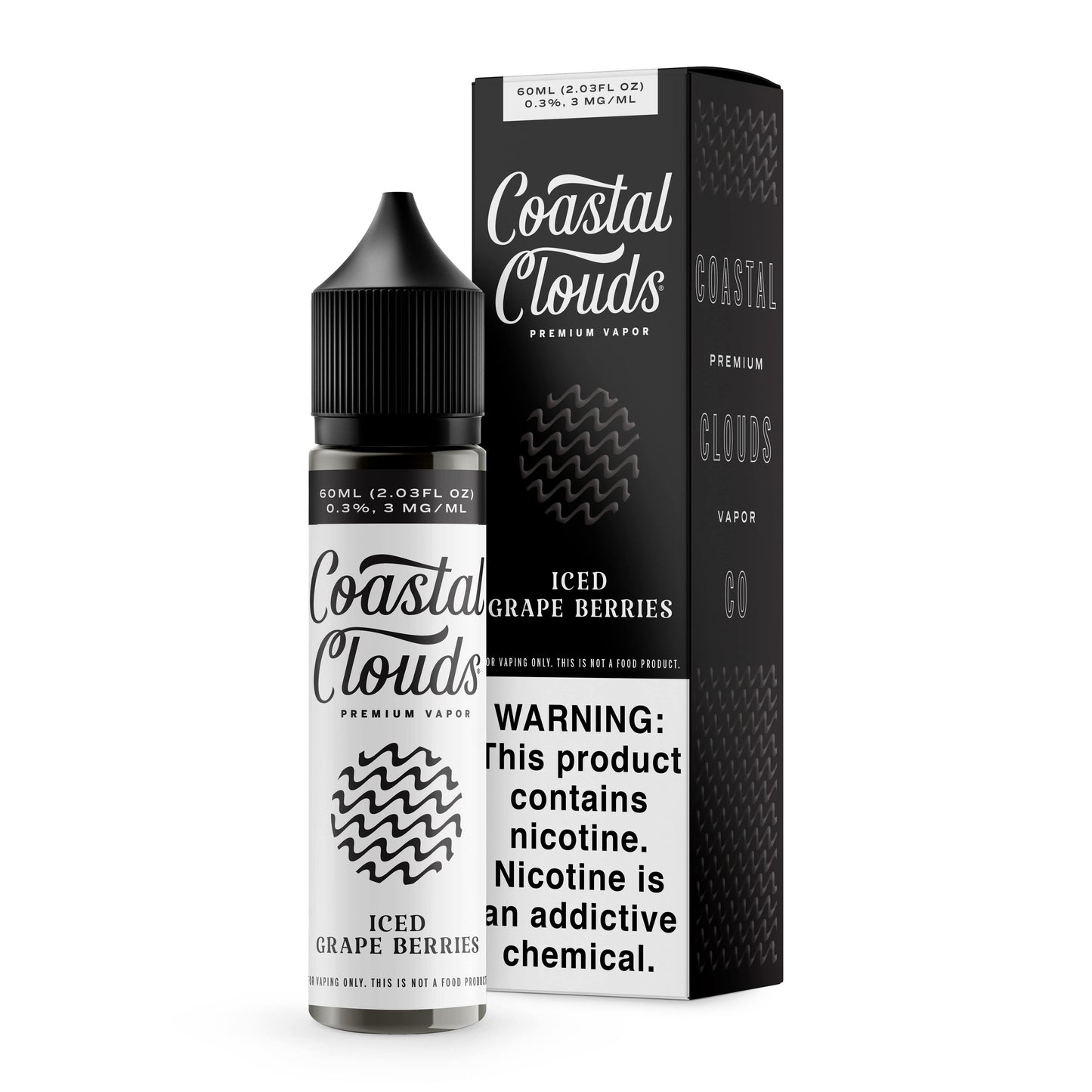 Coastal Clouds - Iced Grape Berries - 60ml