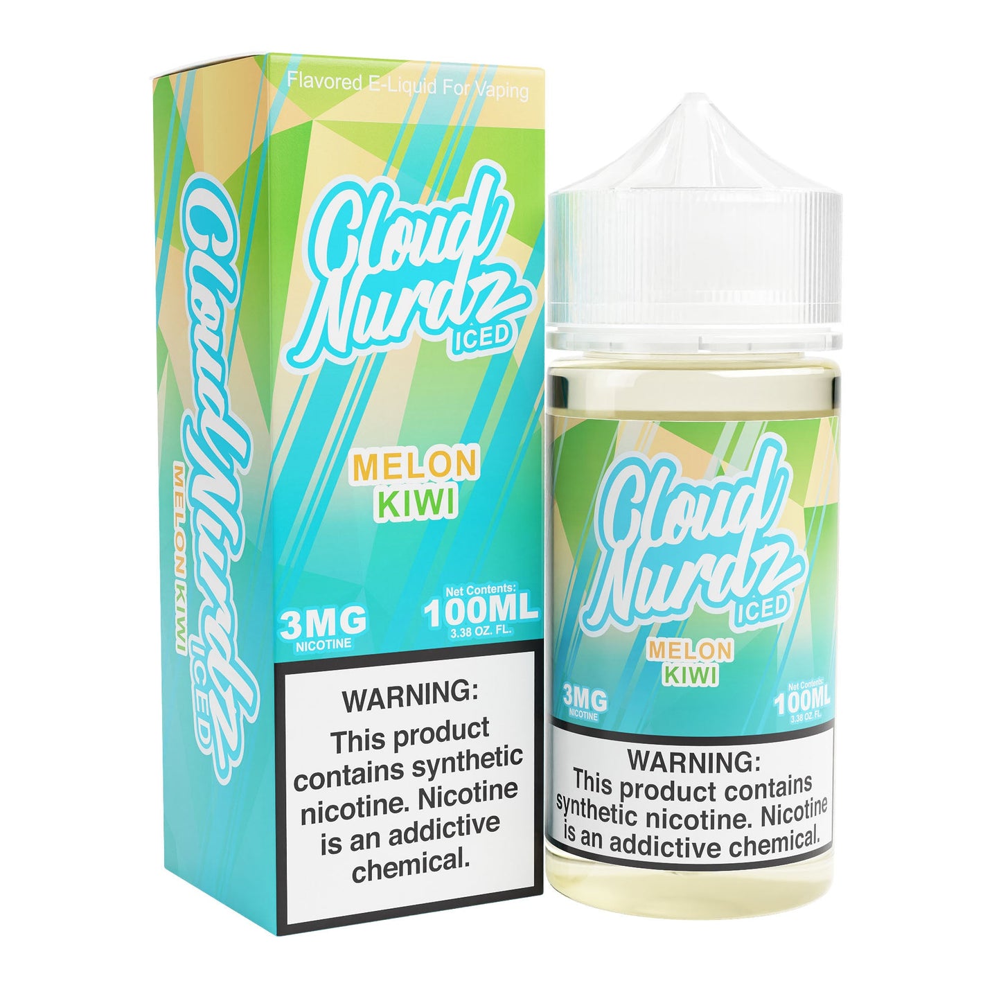 Cloud Nurdz - Kiwi Melon Iced - 100ml