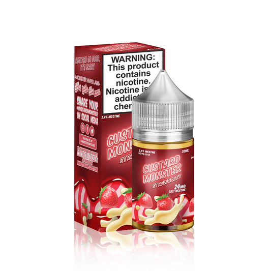 Custard Monster - Strawberry Custard - 30ml