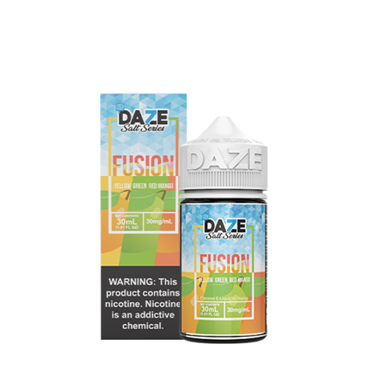 Daze Fusion Iced Yellow Green Red Mango - 30ml