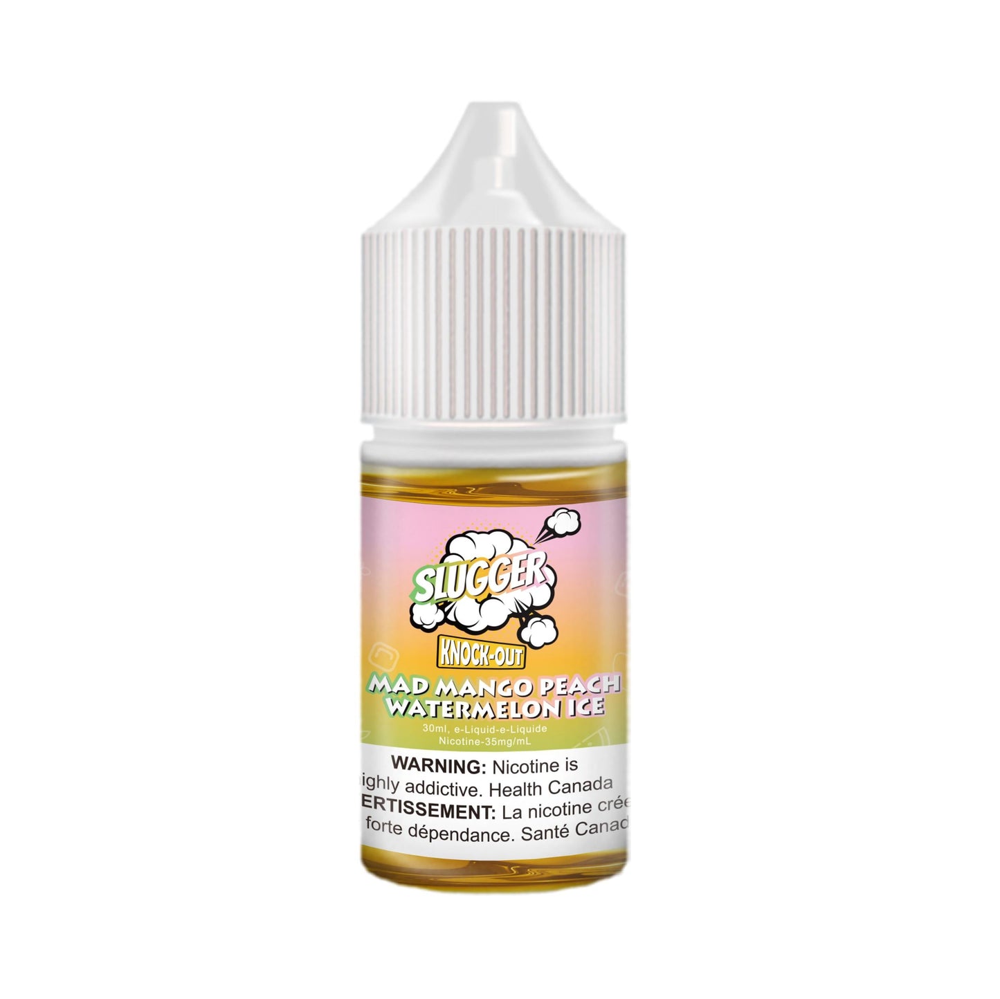 SLUGGER KNOCK-OUT MANGO PEACH WATERMELON ICE 30ML