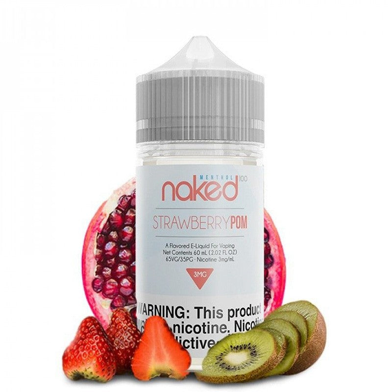 Naked 100 - Brain Freeze/ Strawberry Pom - 60ml