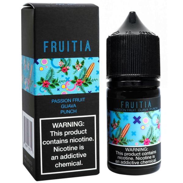 Fruitia Salt - Passionfruit Guava Punch - 30ml