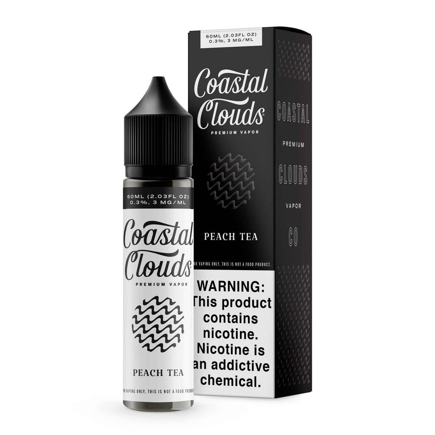 Coastal Clouds - Peach Tea - 60ml