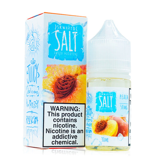 Skwezed Salt - Peach on ice - 30ml