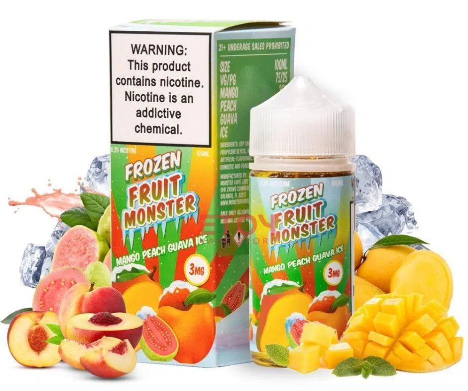 Frozen Fruit Monster - Mango Peach Guava Ice - 100ml