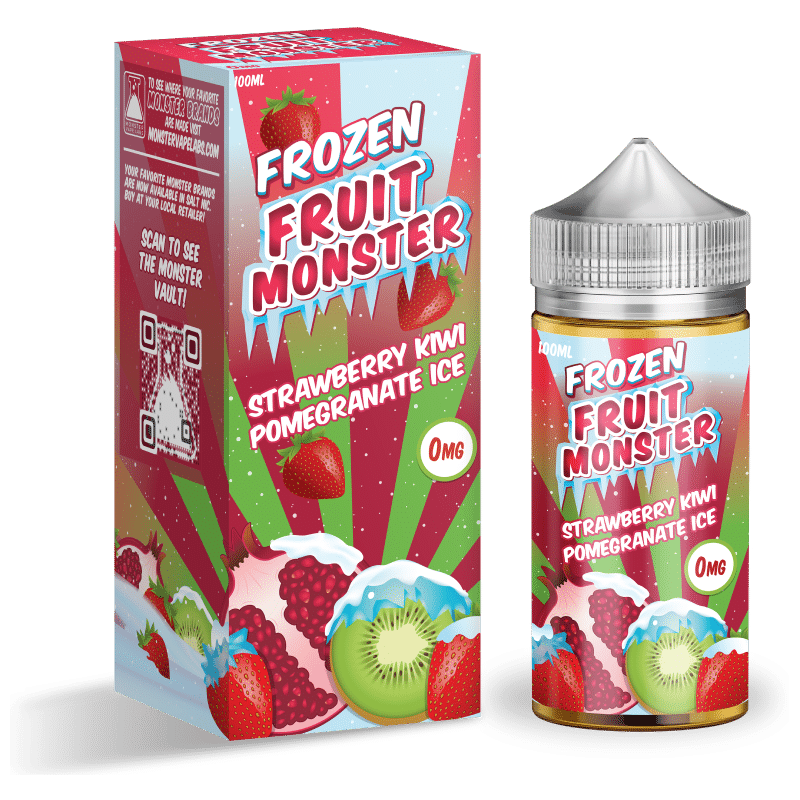 Frozen Fruit Monster - Strawberry Kiwi Pomegranate Ice - 100ml