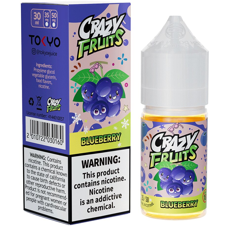 Tokyo Crazy Fruits Blueberry ice - 30ml