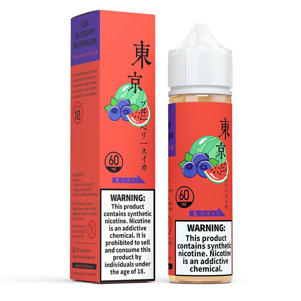 Tokyo Blueberry Watermelon Iced - 60ml