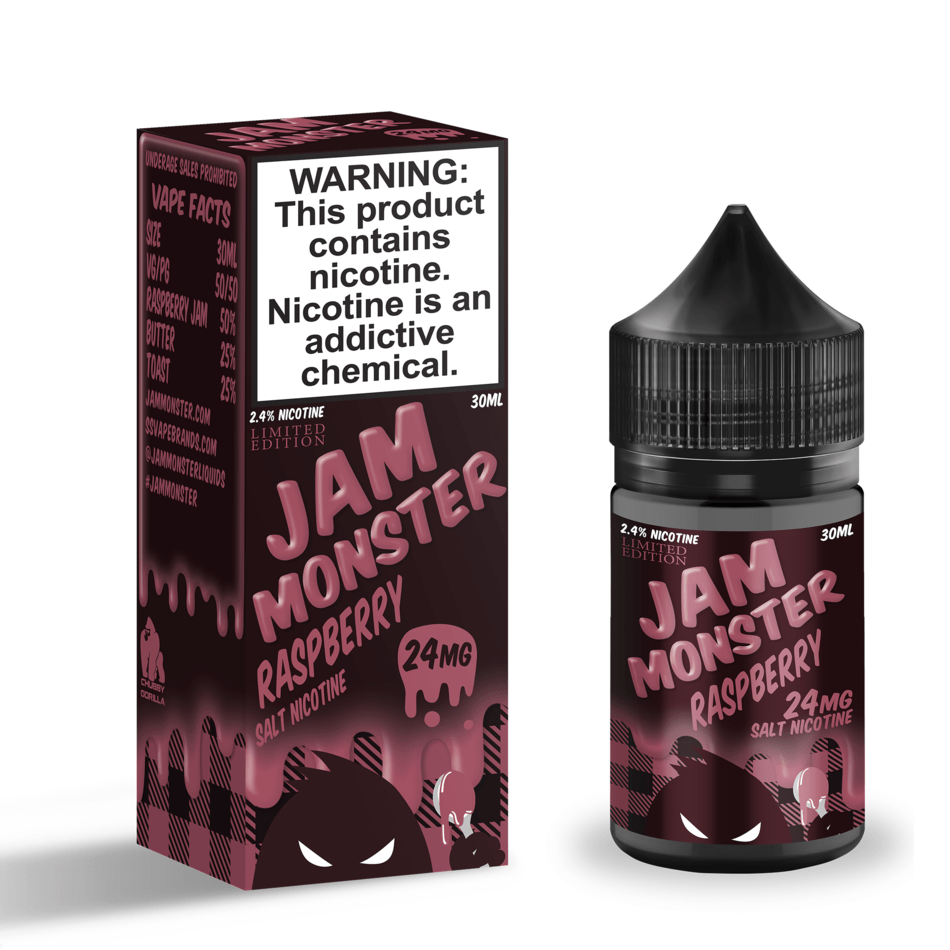 Jam Monster Salt - Raspberry - 30ml